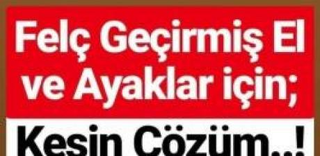 Felç geçiren el ve ayaklar için mucize kür kaya tuzu ve zeytinyağı kürü.
