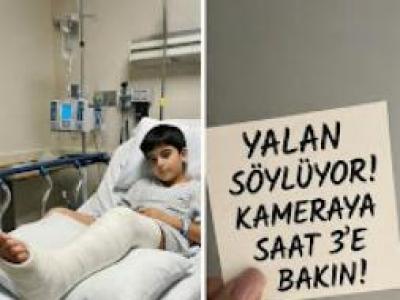 oğluma bakmak için hastaneye gitmiştim