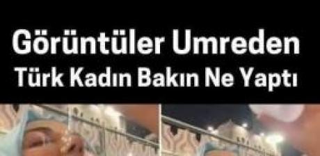 Görüntü Umreden! Bakışlar Olay Oldu