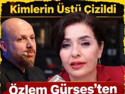 Özlem Gürses’ten Bilal Erdoğan bombası
