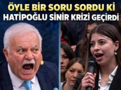 Nihat Hatipoğlu’nu sinirlendirdi!