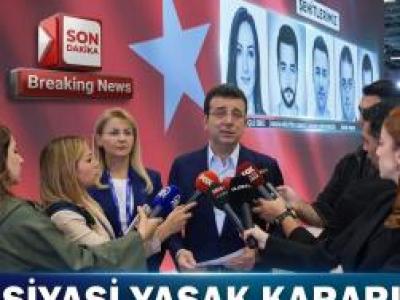 Ekrem İmamoğlu Hakkında Son Karar Açıklandı