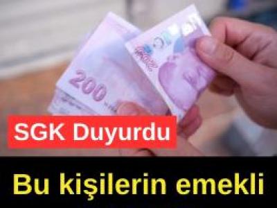 SGK'dan müjde! Emekli maaşlarına zam yapılacak