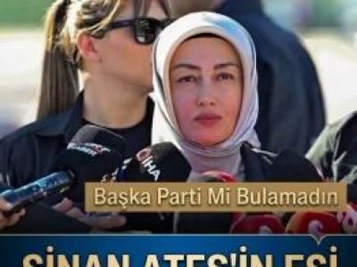 Sinan Ateş’in eşi 