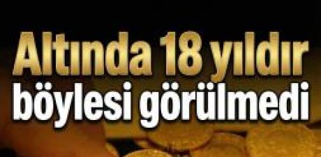 Altın Piyasasında Tarihi Düşüş: 18 Yıllık Rekor Kırıldı!