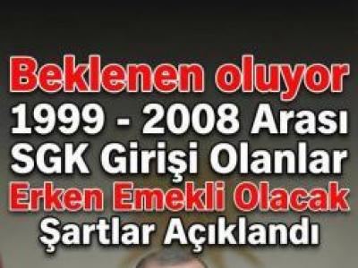 Sigorta girişi 2000-2010-2015 arası olanlara