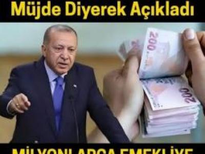 Emekliye Destek Ödemesi