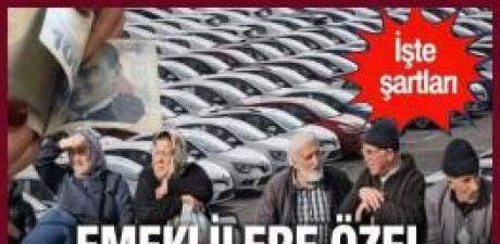 Emekliye ÖTV’siz Araç