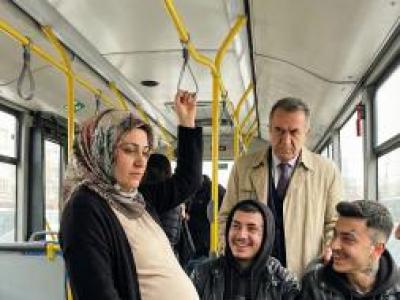 Otobüsteki serseriler