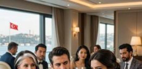 Lüks bir restoranda