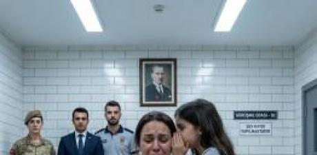 Selma yavaşça annesinin kulağına doğru