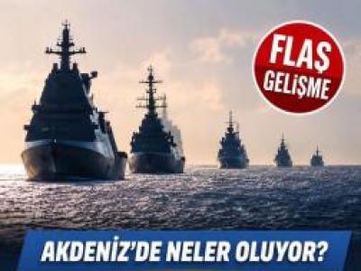 Akdenizde hareketli saatler