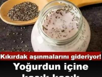 Diz ağrılarını sıfırlayan karışım