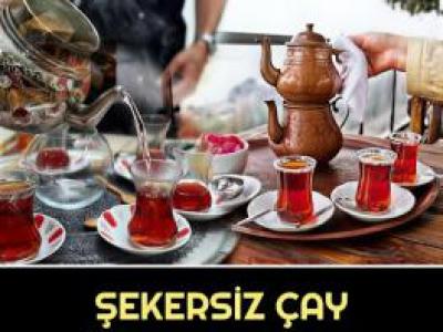  şekersiz çay içenlerin