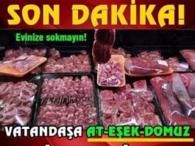 Ünlü markanın ürünlerinde at ve domuz eti çıktı!