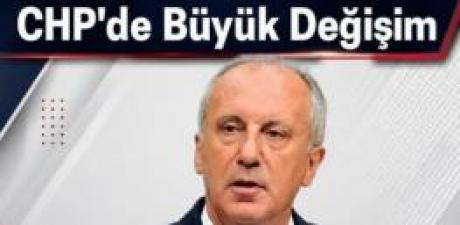 CHP’de değişim.