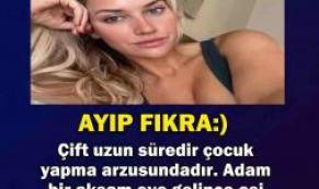 Çift uzun süredir çocuk yapma arzusundadır. 