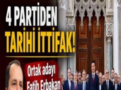 4 Partiden tarihi ittifak!