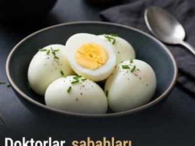 Haşlanmış yumurtanın faydaları..