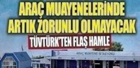 Araç muayenelerinde yeni bir dönem