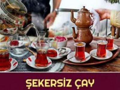 şekersiz çay