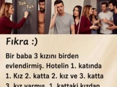 Bir baba 3 kız