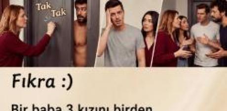 Bir baba 3 kız