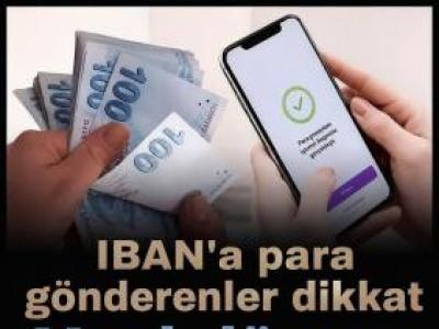 IBAN'a para gönderenler