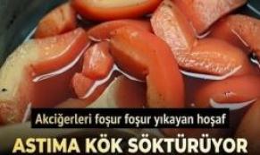 Ciğerleri temizliyor, astım ve bronşite kök söktürüyor