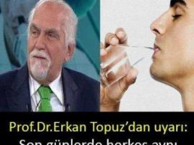 Prof. Dr. Erkan Topuz'dan