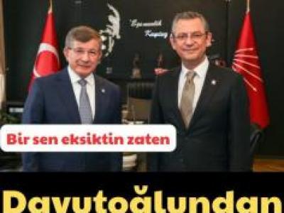 Davutoğlu Açıkladı