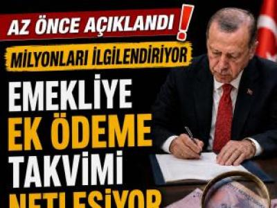 ek ödeme ne zaman yatacak