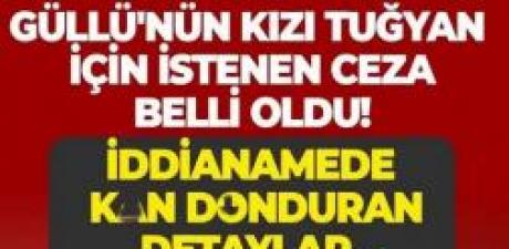 Güllü'nün kızı Tuğyan için istenen ceza belli oldu!