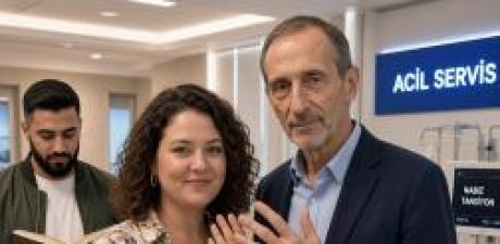 Hastane bekleme odasında tanıştığım