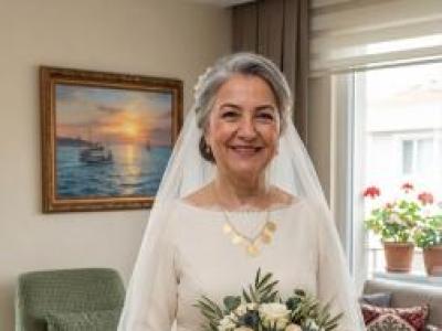 Gelinim, 60 Yaşımda Kendim İçin Diktiğim