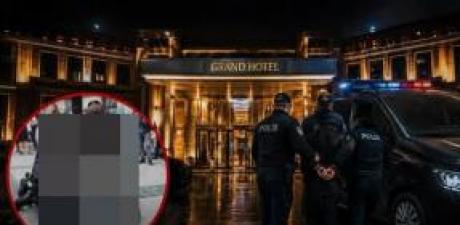 otele girerken yakalandı