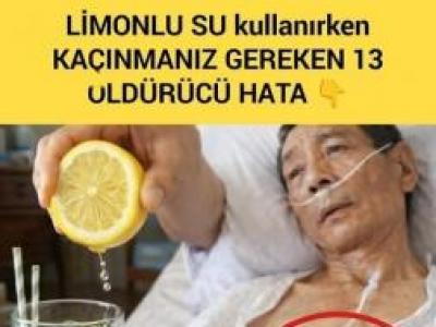  Limonlu Su