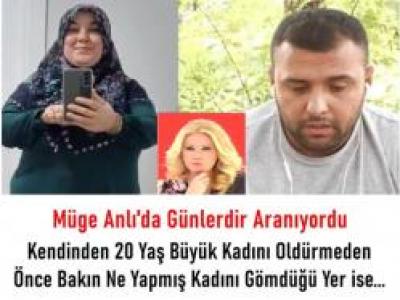 Müge Anlı programında aranıyordu
