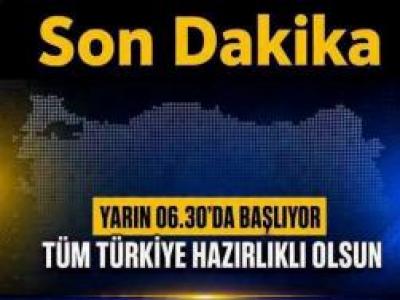 Yarın İçin Açıklama Yaptı