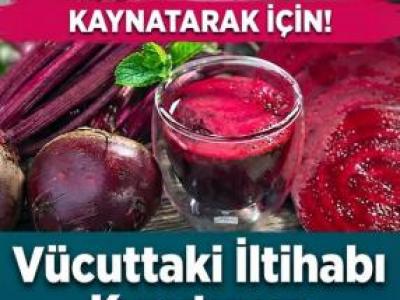 İltihaba ve ağrıya iyi geliyor