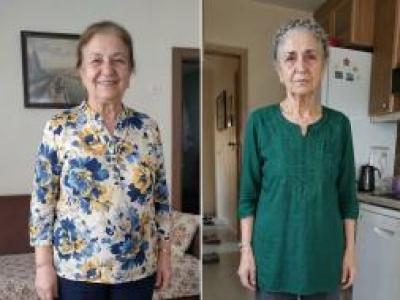 80 Yaşındaki Annem Eski Arkadaşını Ziyaretten