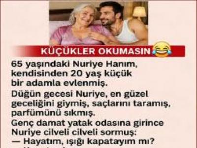 65 yaşındaki Nuriye Hanım