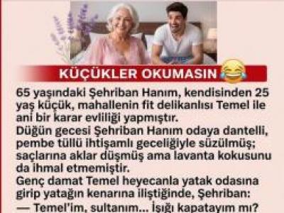 65 yaşındaki şehriban hanım