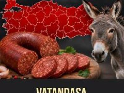 Vatandaşa at ve eşek eti 