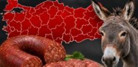Vatandaşa at ve eşek eti 