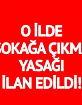 Teröristlerin yakalanması için ikinci bir emre kadar sokağa çıkma yasağı ilan edildi