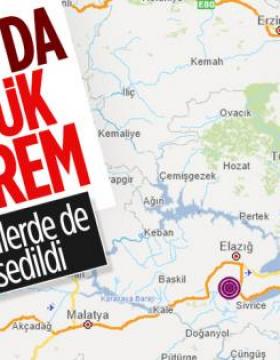Elağzığ’da Şiddetli Deprem