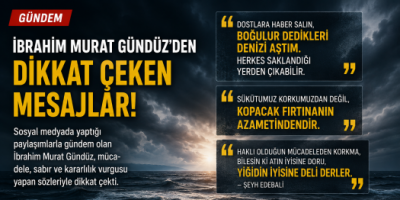 İbrahim Murat Gündüz’den Dikkat Çeken Mesajlar: “Boğulur Dedikleri Denizi Aştım”